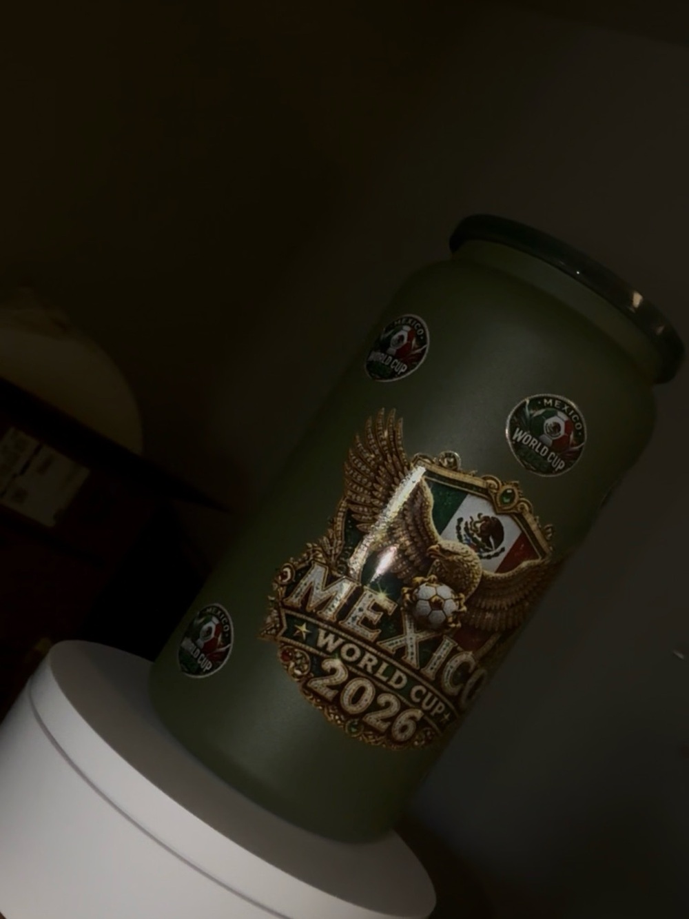 Mexico 2026 Green World Cup Travel Tumbler